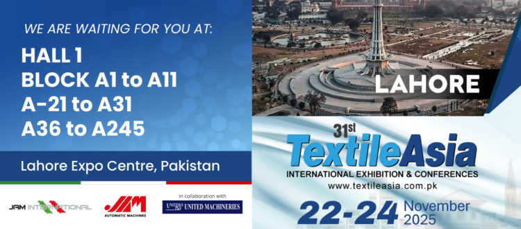 Textile asia 22-24 nov lahore pakistan